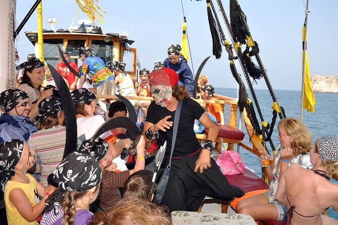 Alanya All Inclusive Pirate Boat Trip With Hotel Transfer - Onboard Entertainment: Foam Party Energy and Pirate-Crew Humor