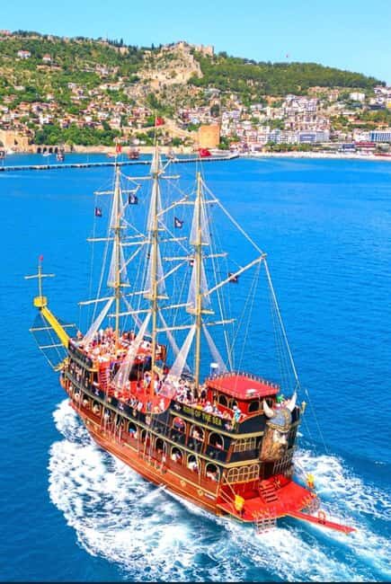Alanya: Biggest Pirate Boat Tour with Soft Drinks and Lunch - Key Things You’ll Notice on This Alanya Pirate Boat