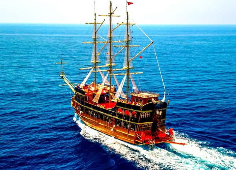 Alanya: Biggest Pirate Boat Tour with Soft Drinks and Lunch - Pirate-Ship Energy on Alanya’s Water