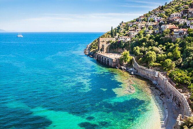 Alanya Catamaran Boat Tour with Lunch, Soft Drinks & Transfer - Price and what you really get for $41.35