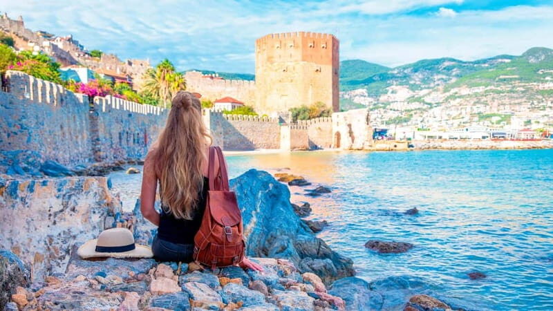 Alanya City Highlights & Sunset Beach BBQ Party - Taurus Mountains panorama: your fast “map” of Alanya