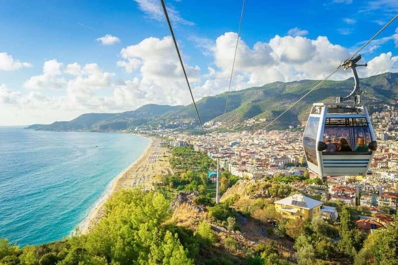 Alanya: City Tour with Sunset Views and Cable Car - Sunset views from the terrace: your final photo window