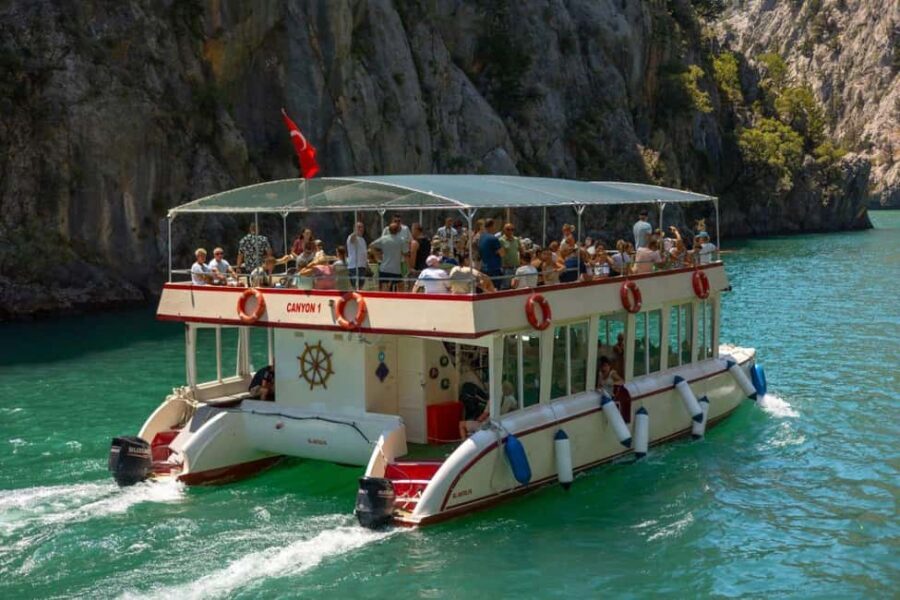 Alanya: Green Canyon Boat Tour with Lunch & Soft Drinks - A Quiet Green Canyon Day From Alanya (Oymapınar)