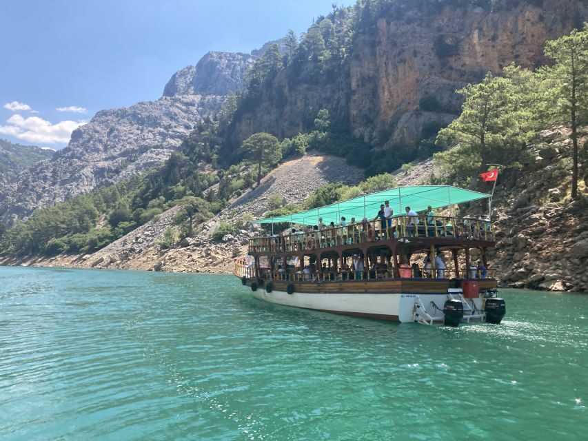 Alanya: Green Canyon Boat Trip With Lunch and Drinks - Group size, comfort, and tour guide language