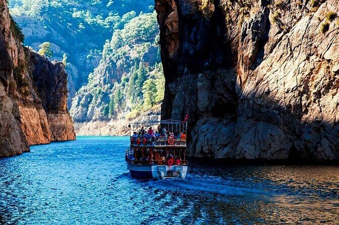 Alanya Green Canyon Boat Trip With Lunch & Unlimited Soft Drinks - Key highlights at a glance
