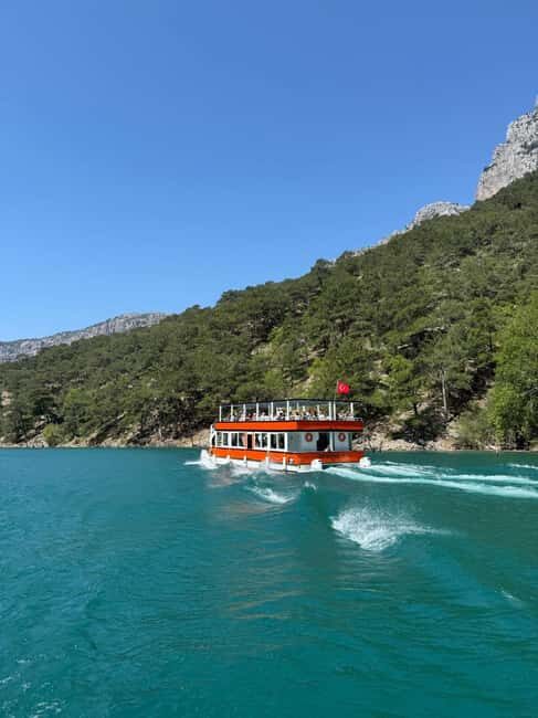 Alanya: Green Canyon Full-Day Boat Tour with Lunch - The Lunch Stop at the Lakeside Restaurant: What You Eat