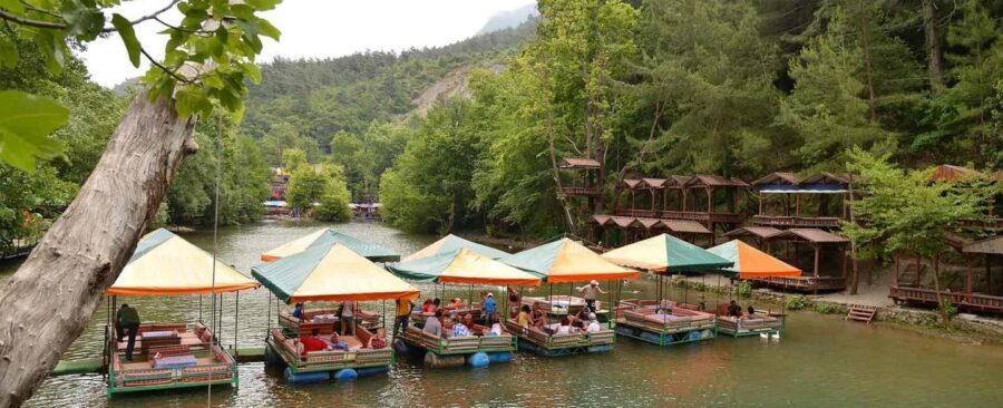 Alanya Highlights: Sapadere Waterfalls, Dim Cave & Dim River - Dim River: lunch by the water, natural pools, and slides
