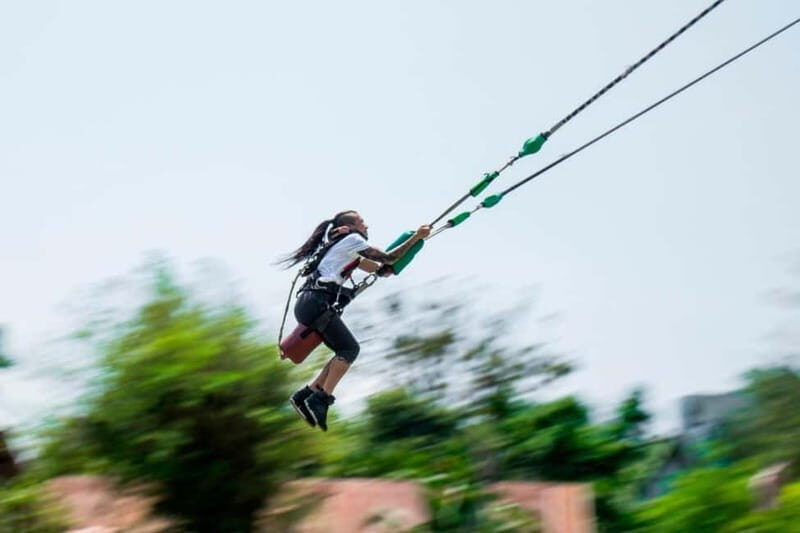 Alanya: Human Slingshot (Reverse Bungee, Catapult Bungee) - Safety Setup: Harness, Pros, and Included Insurance