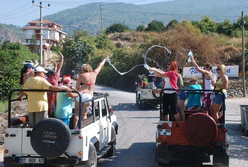 Alanya: Jeep Safari Tour with Lunch and Hotel Pickup - Yörük Village House and Mosque Visit, Plus the Entertainment Stops