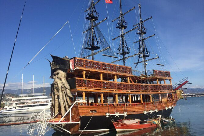 Alanya: Luxury Pirate Boat Tour with Foam Party - Getting from your hotel: pickup, timing, and what to pack