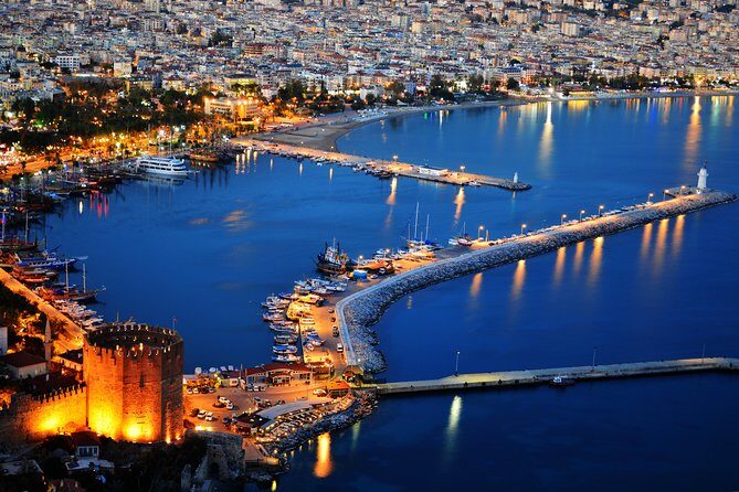 Alanya Mini City Tour with Cable Car - Alanya Kalesi and Red Tower: castle views with a time limit