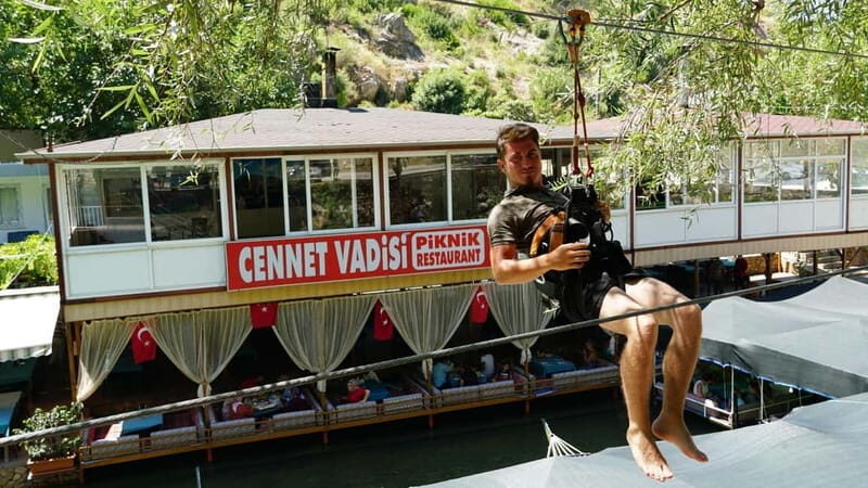 Alanya: Nature Adventure at Dim Cave & Dim River with Lunch - Oba Canyon waterfall stop: cooling wind, quick walking, great photos