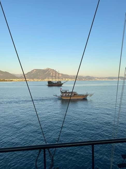 Alanya Optional Alcoholic Sunset Boat Cruise and Foam Party - Boarding, language support, and the audio layer
