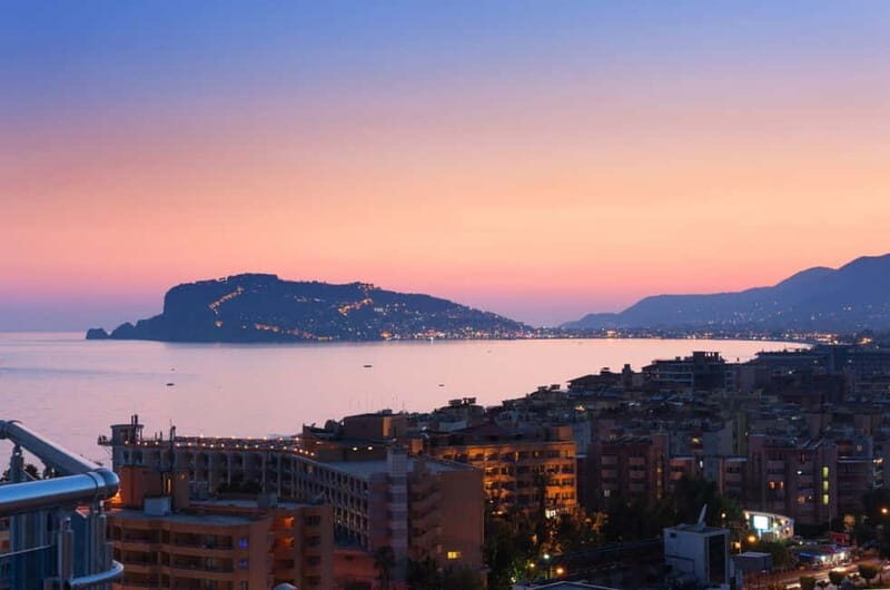 Alanya Optional Alcoholic Sunset Boat Cruise and Foam Party - The last swim under the stars by the Red Tower