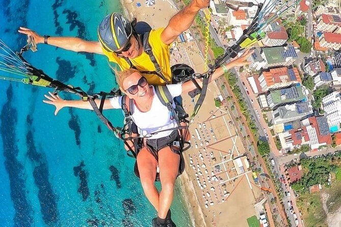 Alanya Paragliding Experience By Local Expert Pilots W/ Transfer - Cleopatra’s Bay from above: what 15–20 minutes really feels like