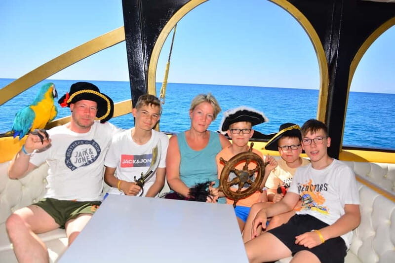 Alanya: Pirate Boat Trip with Meal, Drinks and Pickup Option - Who should book this cruise in Alanya