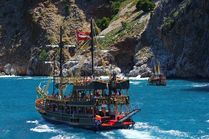 Alanya Pirate Boat with Lunch and Drinks - From hotel pickup to pirate boarding: the flow of the day
