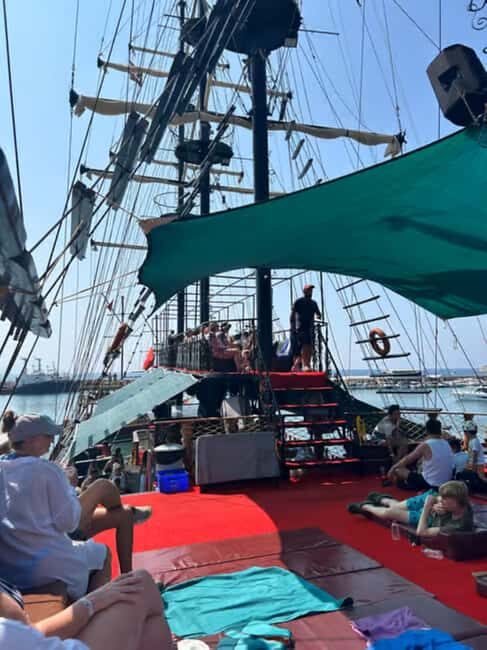 Alanya: Pirate Boat with Lunch and Unlimited Drinks - FAQ