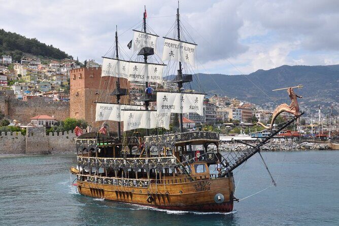 Alanya: Pirates Yacht Tour with Lunch and Soft Drinks - Included Perks That Make the Whole Trip Feel Safer