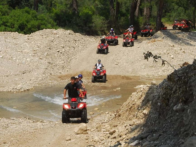 Alanya: Quad Safari Tour in the Taurus Mountains - The Taurus Mountain track: pine forests, dirt roads, and pacing