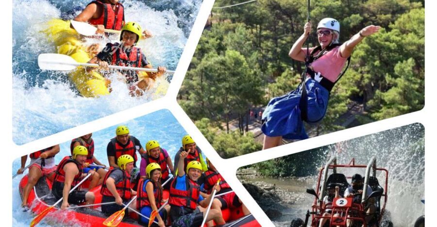 Alanya : Rafting, Quad/ Buggy & Zipline Adventure Combo Tour - Köprülü Canyon Rafting (7 km): Rapids, Scenery, and Staying Comfortable