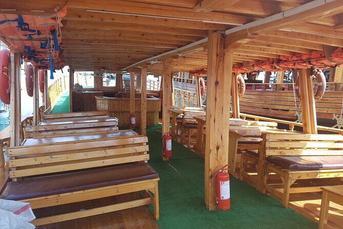 Alanya Relaxing Boat Tour with Lunch, Soft Drinks & Transfer - Lunch on Board: Turkish Portions, Simple Choices, and What’s Included