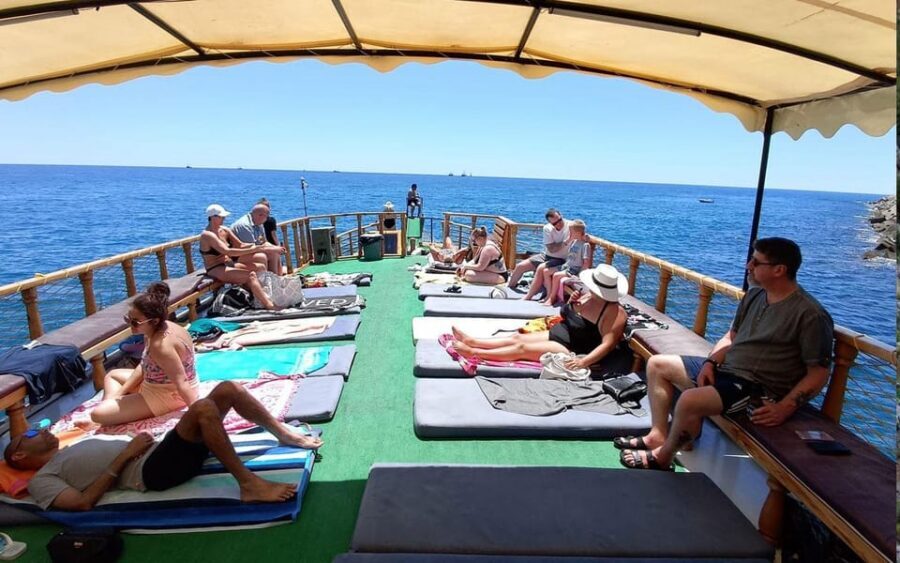 Alanya Relaxing Family Boat Tour Without Foam And Loud Music - Turkish BBQ lunch on board: what you get and why it’s a value play