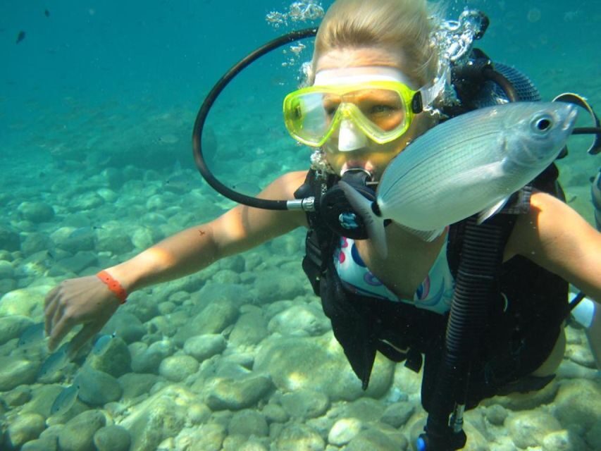 Alanya: Scuba Diving Experience with Lunch - Your first 20-minute underwater session: what it feels like