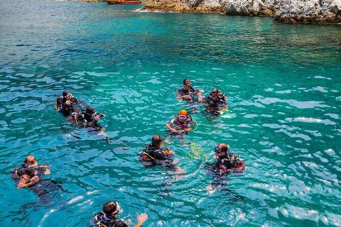 Alanya Scuba Diving with Hotel Transfer incl. Lunch - Cave-style options and marine life spotting (without needing to be an expert)
