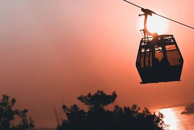 Alanya Sunset City Tour with Cable Car & Transfer by 4x4 Jeep - Teleferik cable car to Alanya Castle: the view payoff