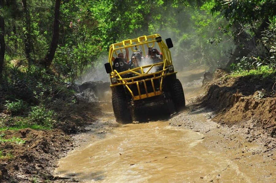 Alanya: Super Combo Quad, Buggy, Rafting & Zipline w/Lunch - Rafting on foamy rapids: safety, timing, and how wet it gets
