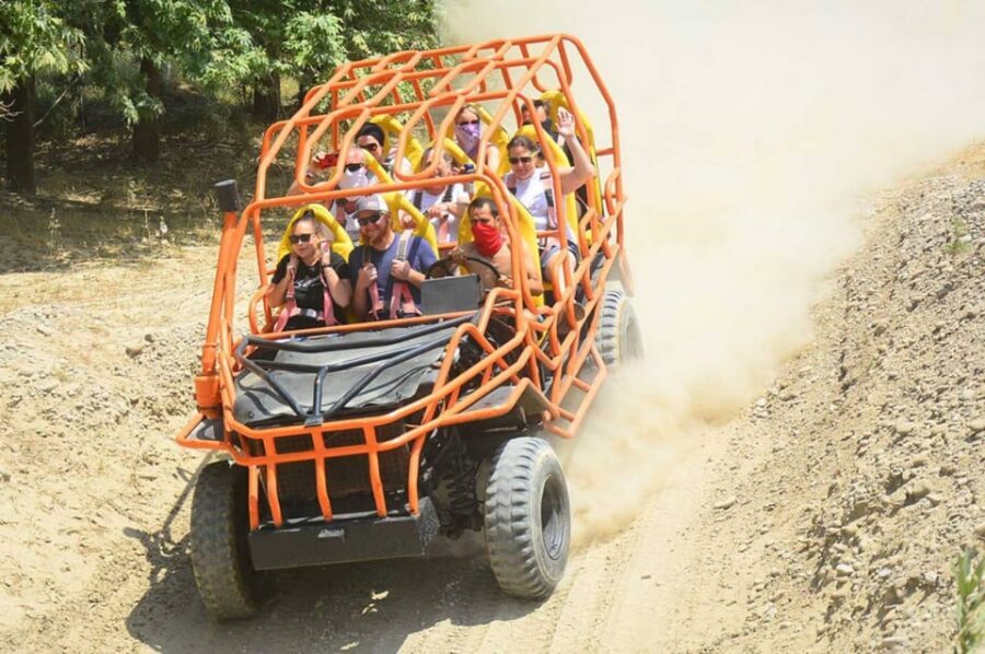 Alanya: Super Combo Quad, Buggy, Rafting & Zipline w/Lunch - Quad or buggy: fun, but not free-roaming
