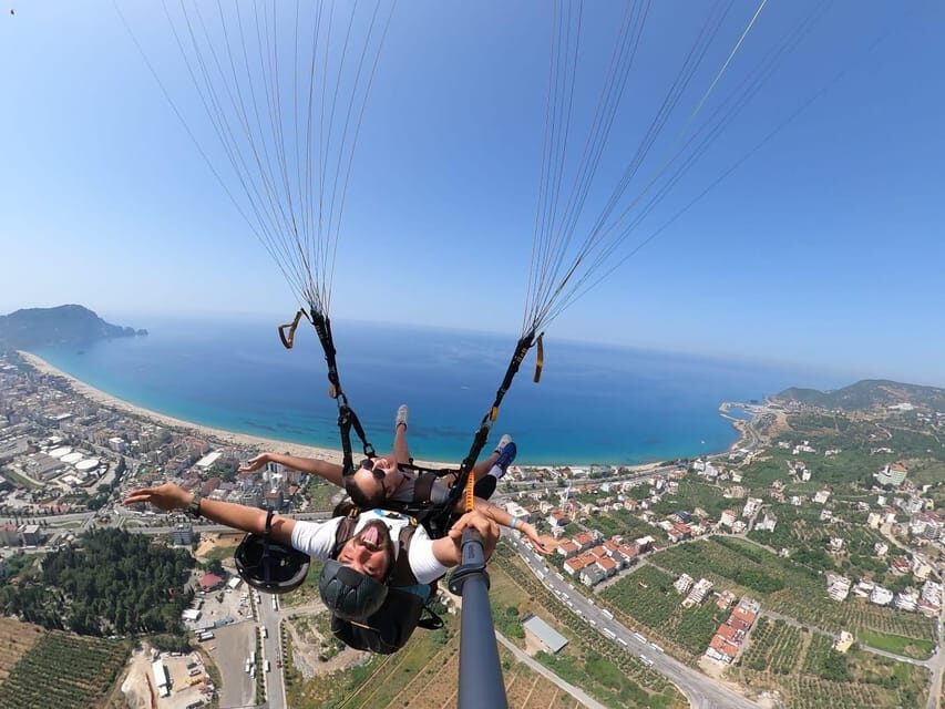 Alanya: Tandem Paragliding Flight to Cleopatra Beach - The Flight: Free-Fall Feel, Then Smooth Gliding Over Sea and City