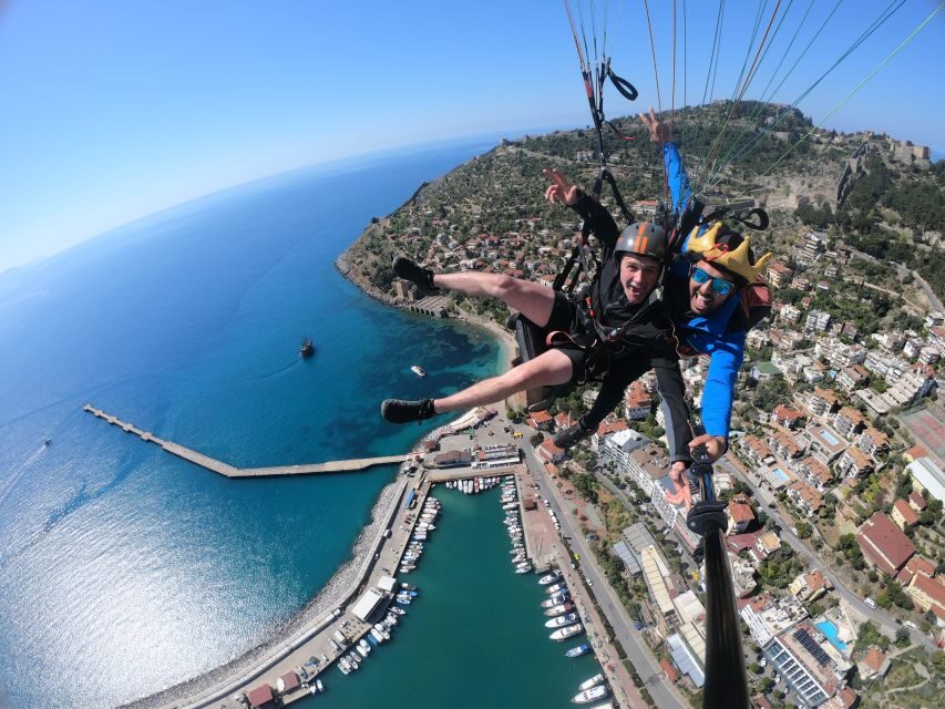 Alanya: Tandem Paragliding Over a Castle and the Sea - How it feels in the air: relaxed glides, thermals, and a chance to try the controls