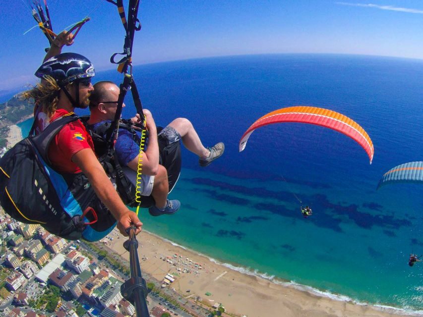 Alanya: Tandem Paragliding with Hotel Pickup - Gliding Over Alanya: What You’ll Actually See
