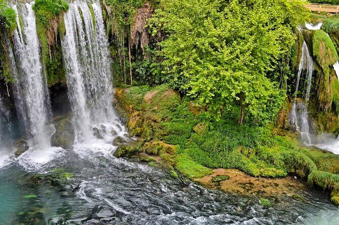Alanya to Antalya City Tour with Cable Car and Waterfalls - Lower Düden Waterfalls: the 40-meter drop that lands in the sea