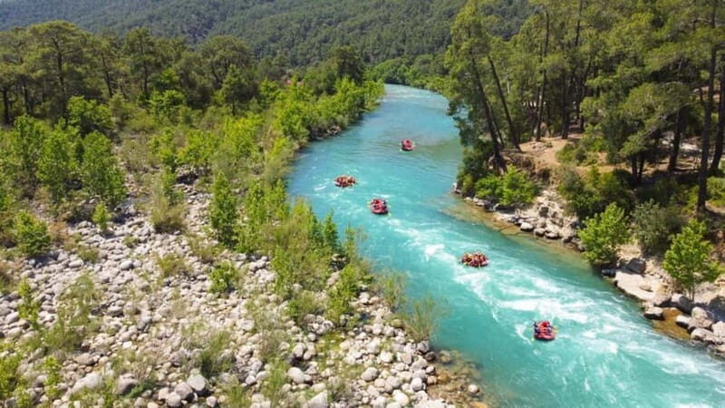 Antalya/Alanya: Rafting With Additional Extreme Options - Getting To The River: Pickup, Transfer Time, and What to Watch