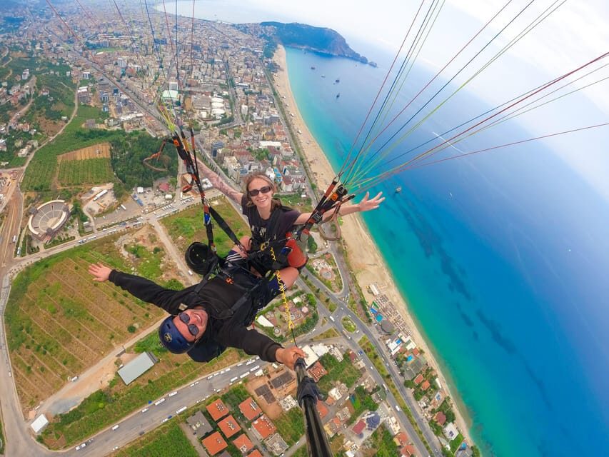 Antalya/Belek: Paragliding in Alanya with Optional Transfer - The Cleopatra Beach Stops: Why You Get Time on the Ground