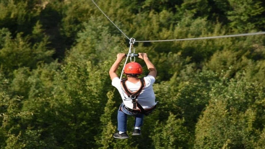 Antalya: Rafting with Lunch and Zipline/ATV or Jeep Option - The zipline flight: why it hits after the rapids