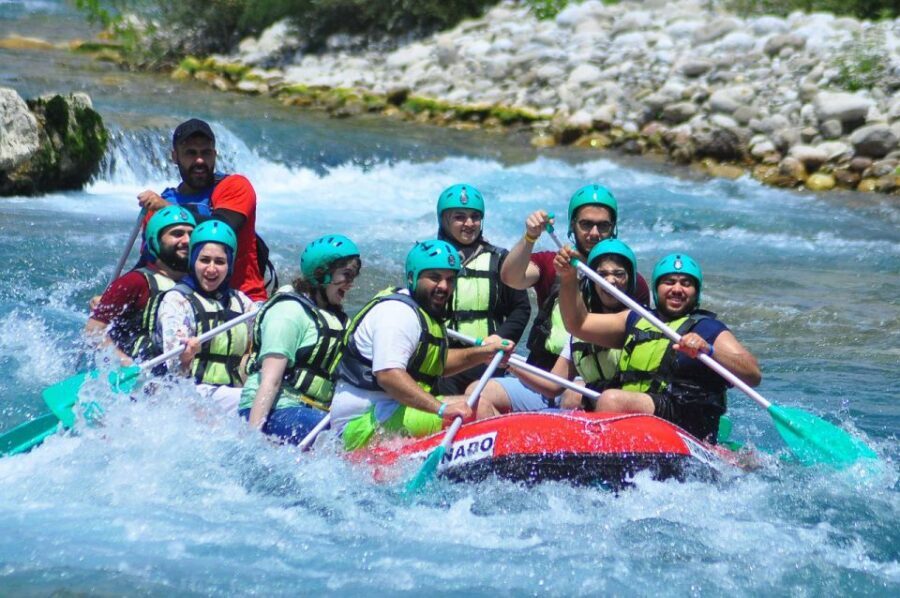City of Side/Alanya: Koprulu Canyon Rafting Tour with Lunch - Lunch by the River: Food, Videos, and That Post-Raft Glow