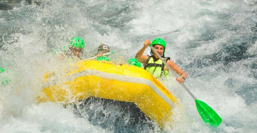 City of Side/Alanya: Koprulu Canyon Rafting Tour with Lunch - Getting on the Water: Cold Water, 10-Person Boats, and Real Rapids