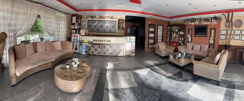 City Of Side:Turkish Bath with Traditional Turkish Tea - The building, the name on the sign, and how to meet up