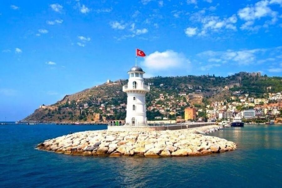 Explore Alanya's Beauty Catamaran Boat Tour - Phosphorus Cave: fish-feeding makes the cave stop memorable