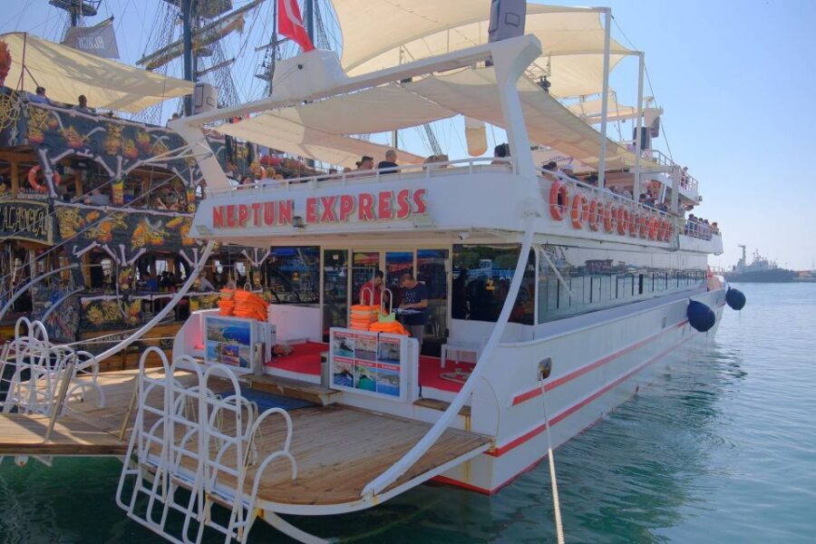 From Alanya: Boat Tour with Unlimited Soft Drinks and Lunch - First impressions: a simple way to see Alanya from the water