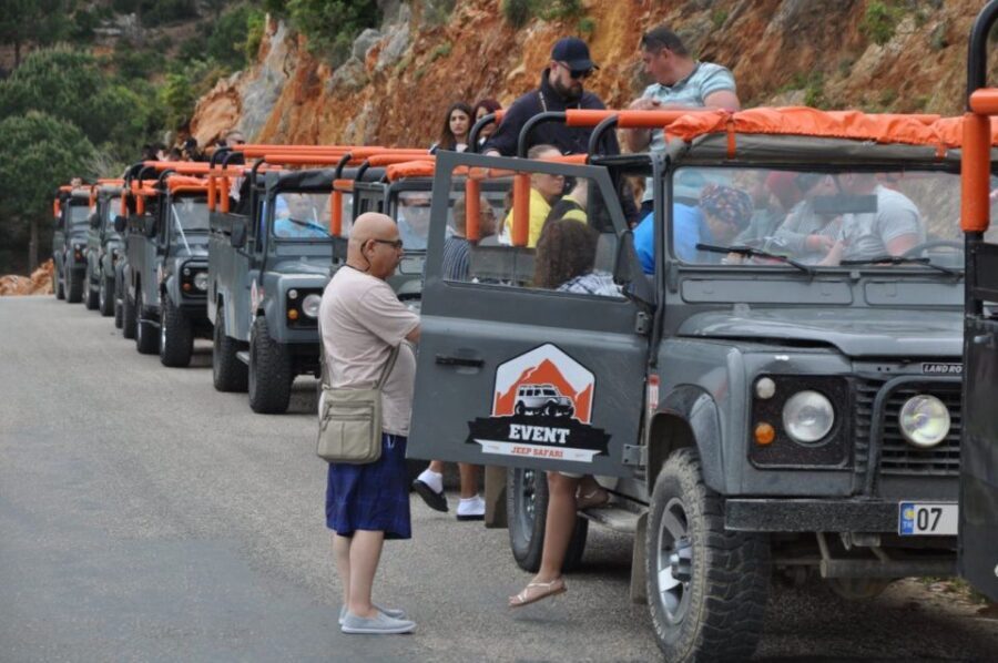 From Alanya: Jeep Safari Tour with Lunch at Dim River - Key highlights at a glance