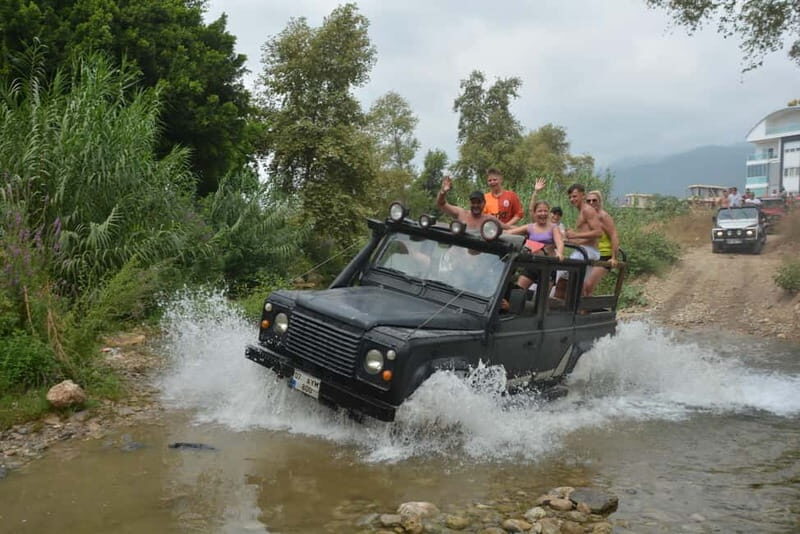 From Alanya: Jeep Safari with Lunch, Dim River & Cave - Cikcilli Terrace Park and Viewpoint Photo Time (Short but Worth It)