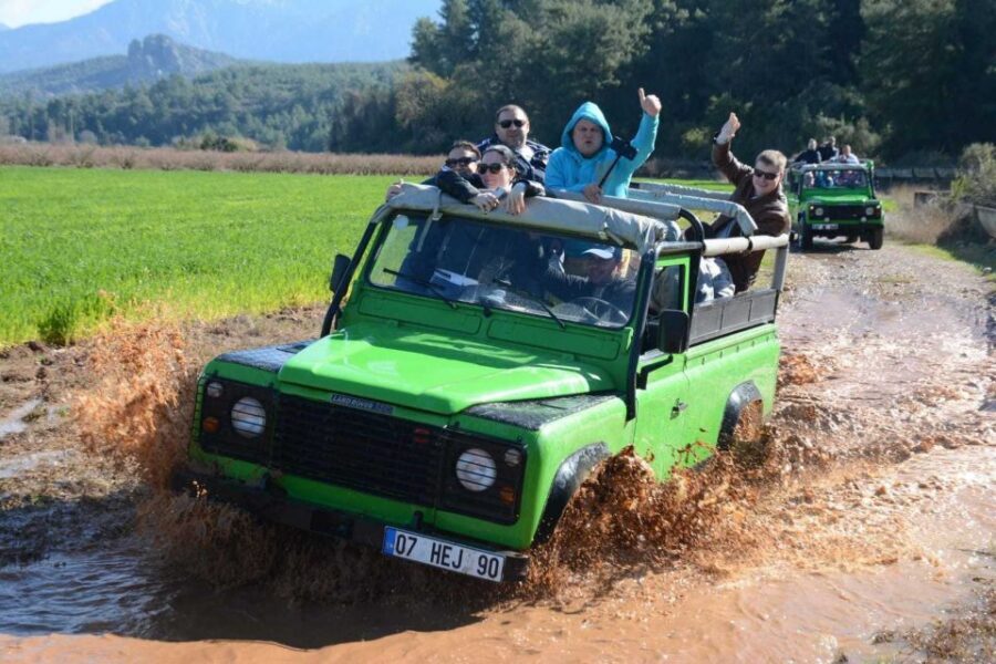 From Alanya: Obacay River Jeep Safari and Picnic Lunch - From Alanya Pickup to Mountain Views: The Morning Flow