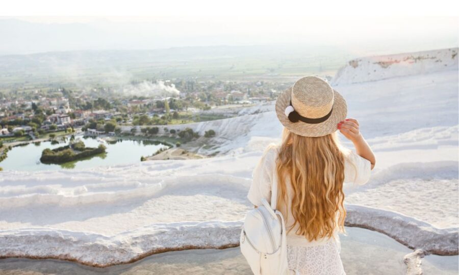 From Alanya: Pamukkale and Hierapolis Day Trip with Lunch - Pamukkale Travertines: White Terraces, Wooden Paths, and Photo Rules