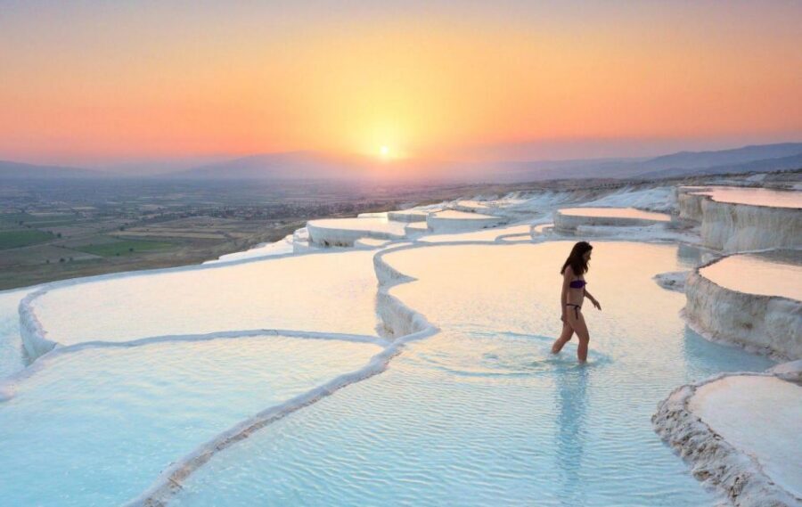 From Alanya: Pamukkale and Hierapolis Day Trip with Lunch - Thermal Springs and the Cleopatra Pool Add-On