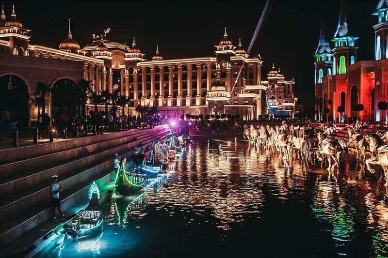 From Alanya, Side, Antalya: The Land of Legends Night Show - Your free time at the complex: water park, hotel areas, and shopping